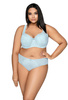 Set padded bra blue Carmela Big M-053/22 and panties F-053/51/1