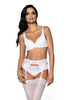 Suspender belt white Hannah P-0115/3