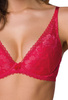 Set push-up bra red Hannah M-0115/11/1 and panties F-0115/5