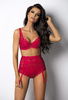 Suspender belt red Carmela P-053/3