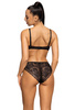 Panties black-red Mollie F-3755/5