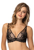 Komplet biustonosz push-up czarny Venice M-4023/11/1 i brazyliany F-4023/54