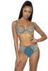Panties beige-turquoise Maureen F-3808/51