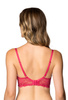 Biustonosz push-up malina Eternal M-4028/11/1