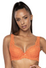 Set padded bra orange Carmela M-053/22 and brazilian panties F-053/54/2
