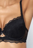 Biustonosz push-up czarny Heidi M-0135/11
