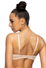 Komplet biustonosz push-up beż Letika M-3705/11 i stringi S-3705/42