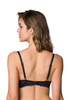 Komplet biustonosz push-up czarny Nerine M-3931/11 i figi F-3931/5