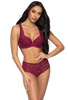 Padded bra burgundy Carmela M-053/22