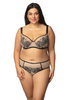 Soft bra beige-black Frances M-3804/2