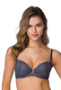 Set push-up bra grey Melisande M-3930/11 and panties F-3930/5