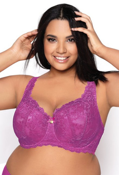 Padded bra magenta Carmela Big M-053/22