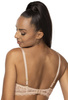 Komplet biustonosz push-up beżoowy Estelle M-0198/11/2 i stringi S-0198/4/1