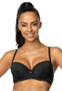 Set push-up bra black Estelle M-0198/11/1 and panties F-0198/5