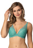 Set push-up bra turquoise  Eternal M-4028/11/1 and  panties F-4028/5