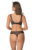 Thongs black Esme S-3902/4